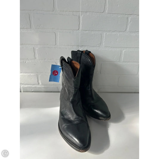 Boots Designer By Frye In Black, Size: 9.5
