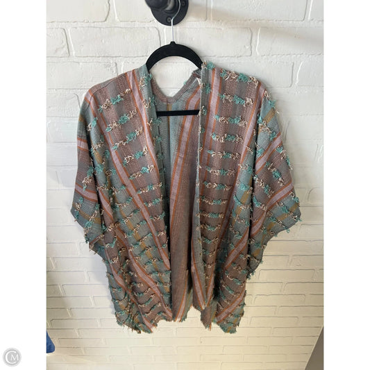 Shawl By Soft Surroundings In Green & Orange, Size: Osfm