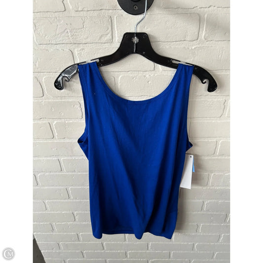 Athletic Tank Top By Fabletics In Blue, Size: S