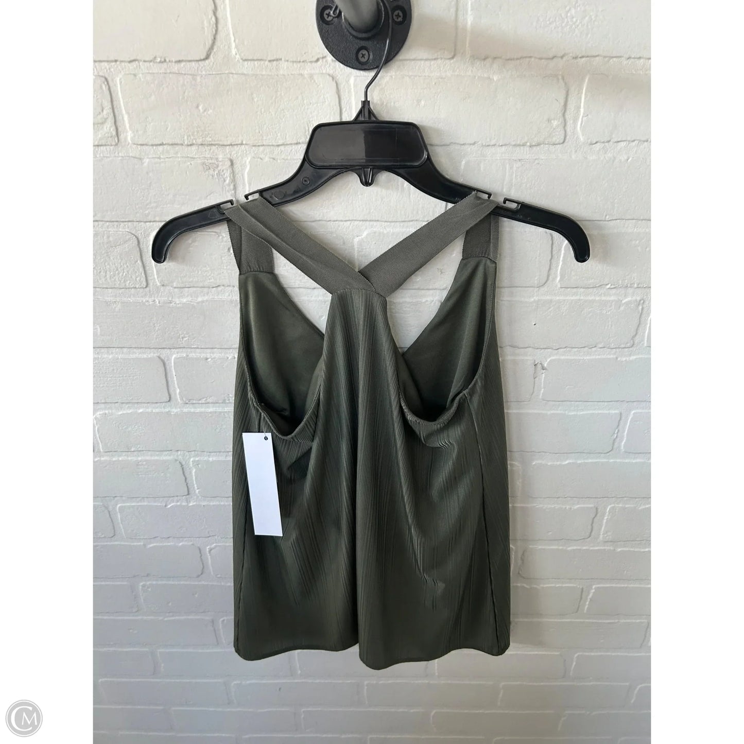 Top Sleeveless By Banana Republic In Green, Size: Xs