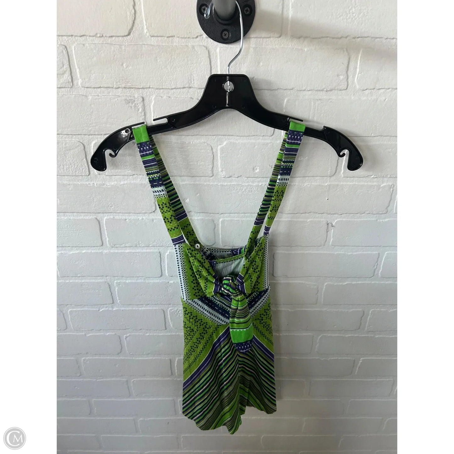 Top Sleeveless By Free People In Green & Purple, Size: S
