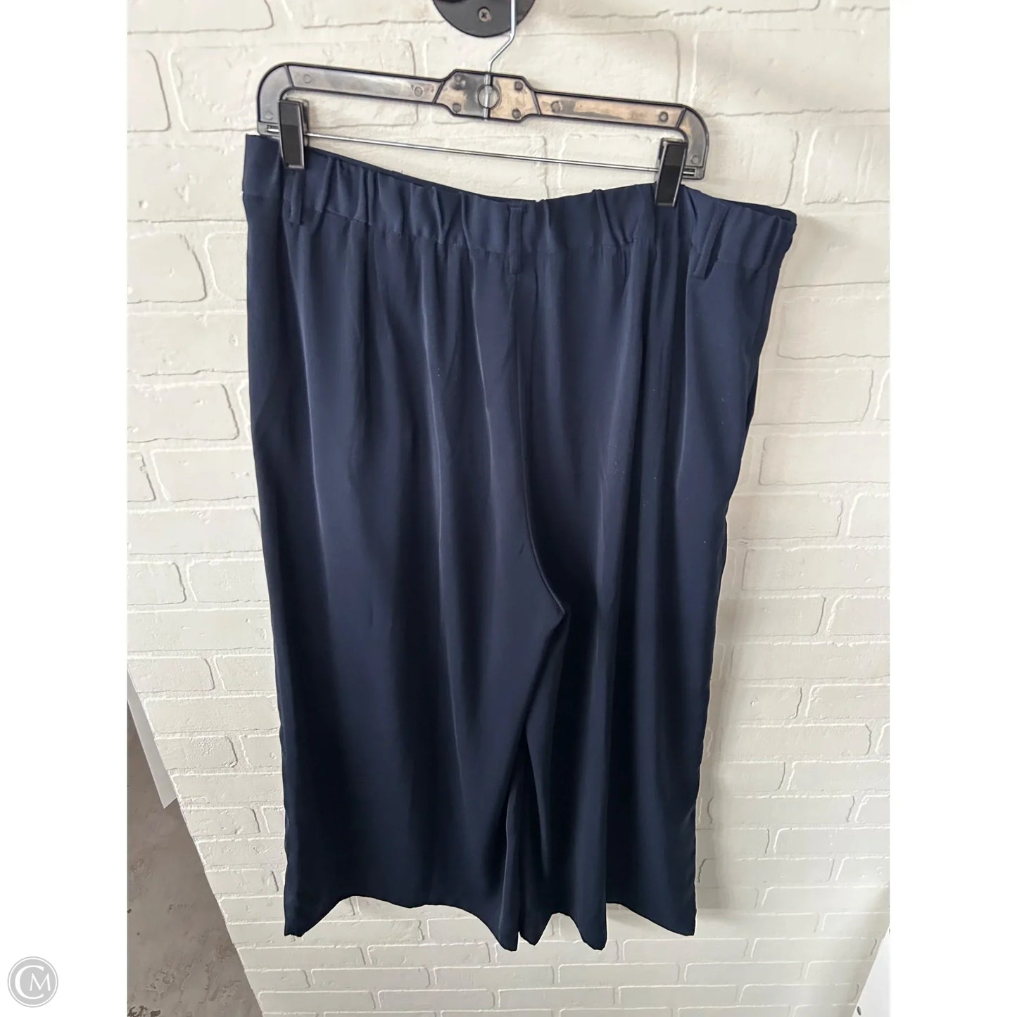 Pants Wide Leg By Clothes Mentor In Navy, Size: 18
