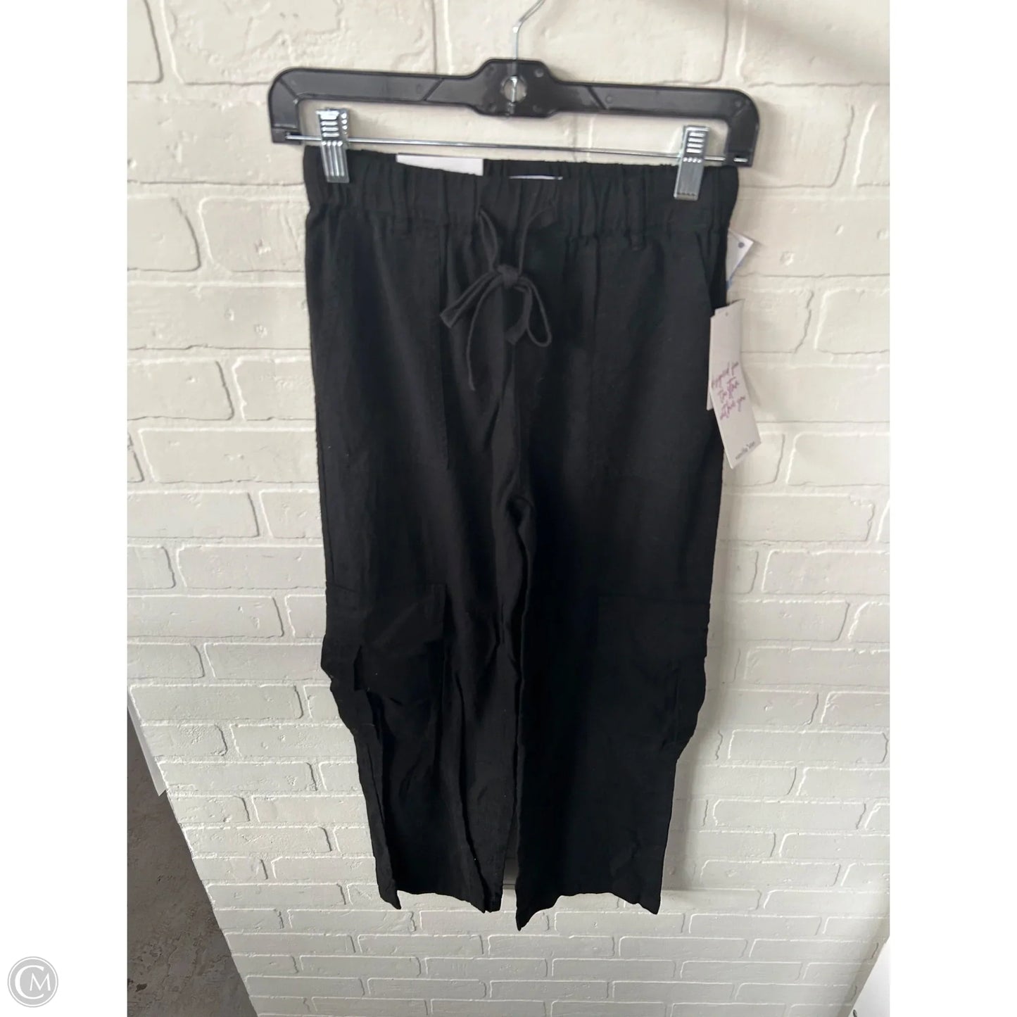 Pants Linen By Vanilla Star In Black, Size: 2