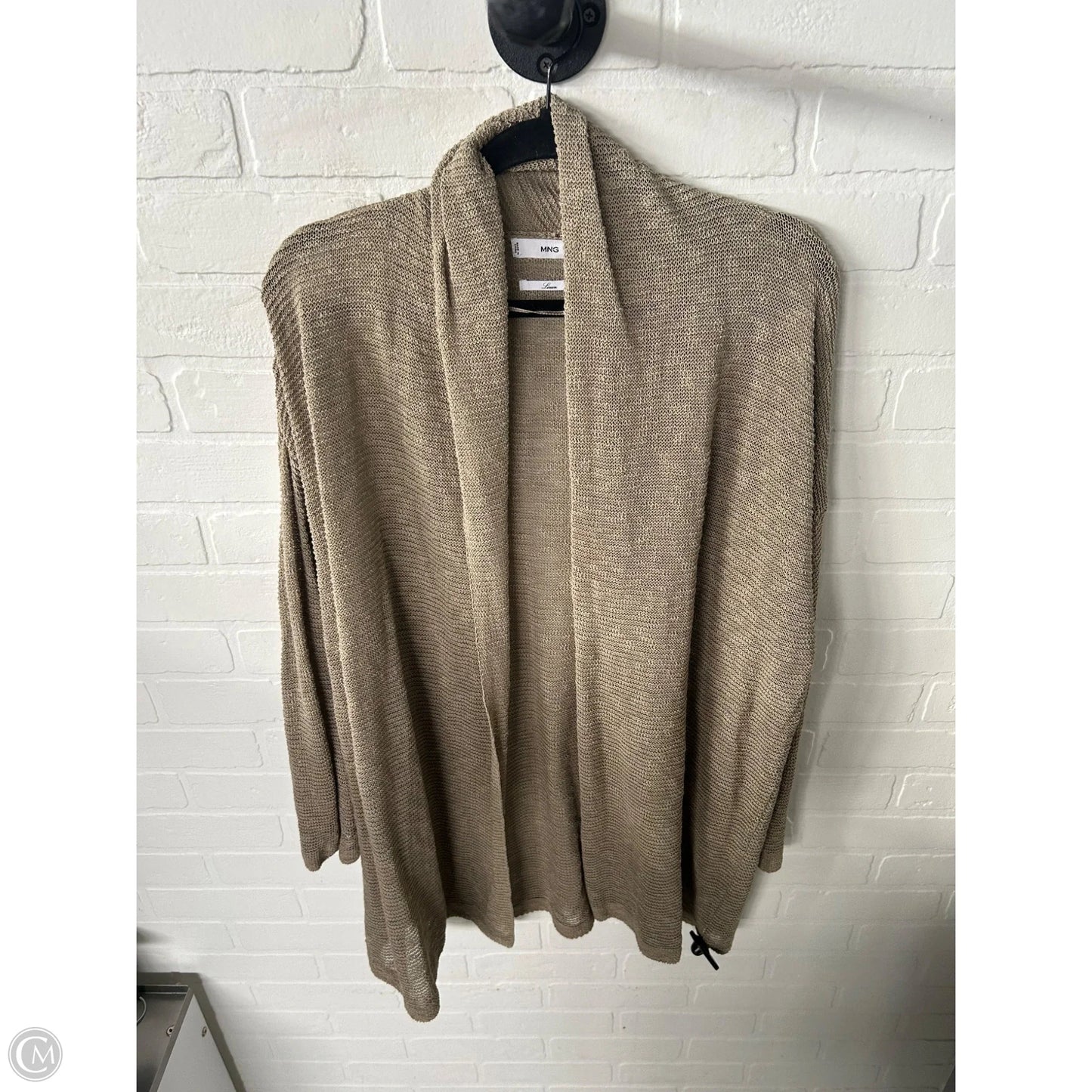 Sweater Cardigan By Mng In Brown, Size: M