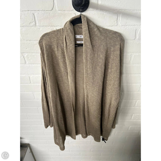 Sweater Cardigan By Mng In Brown, Size: M