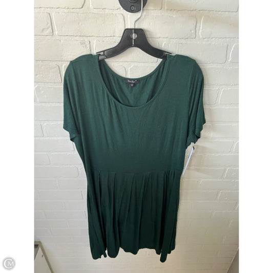 Dress Casual Short By Cme In Green, Size: 1x
