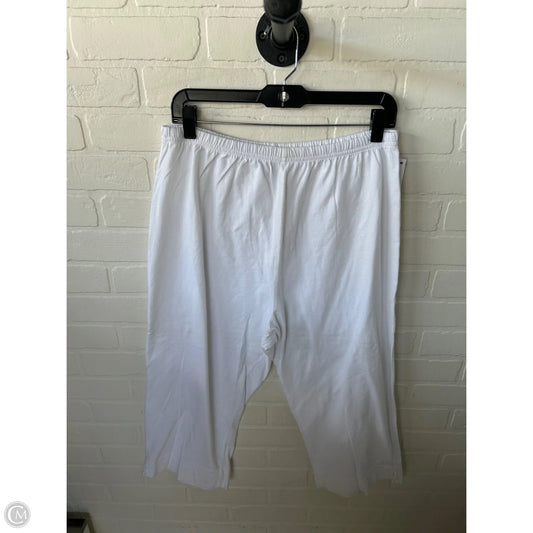 Pants Cropped By Fresh Produce In White, Size: 16
