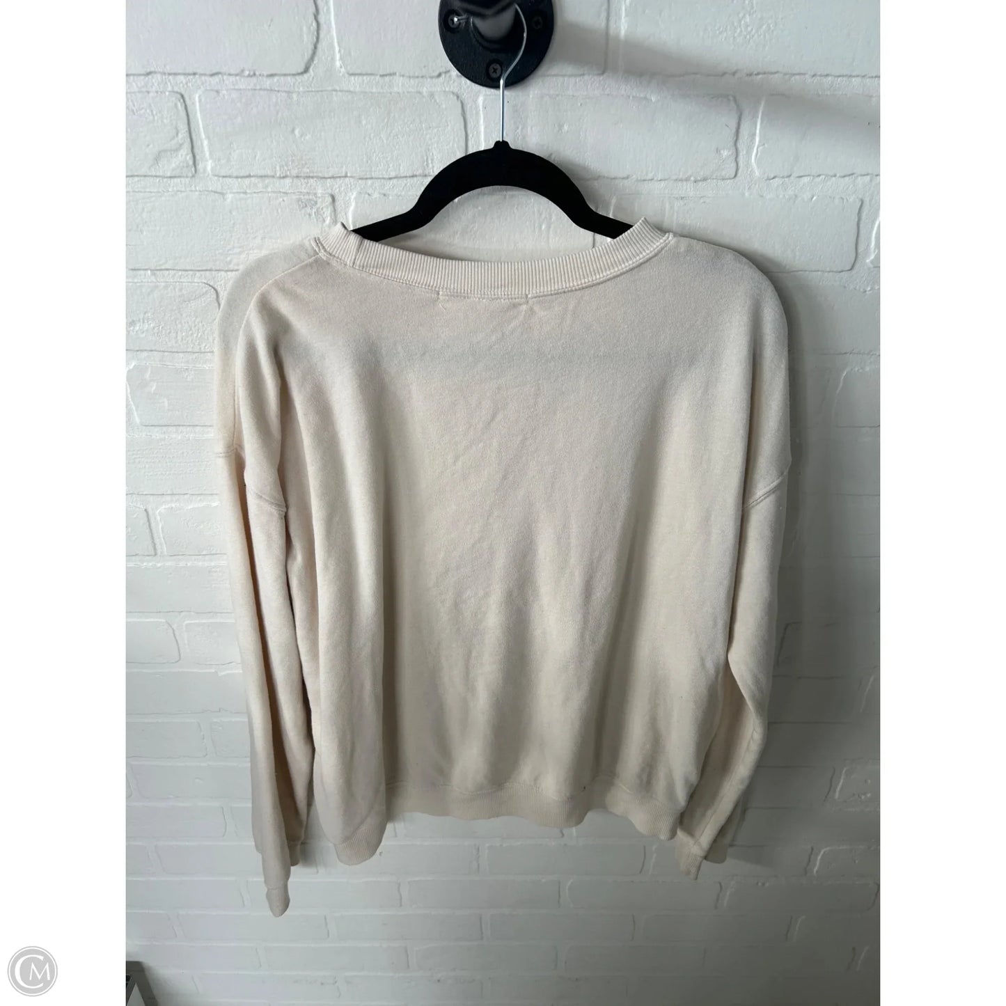 Sweatshirt Crewneck By Altard State In Cream & Yellow, Size: Xs