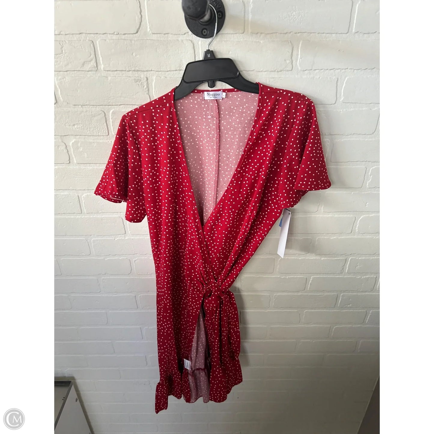 Dress Work By Cme In Red & White, Size: L