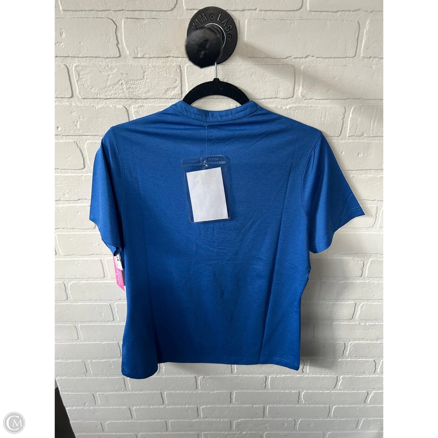 Top Short Sleeve By Clothes Mentor In Blue, Size: M