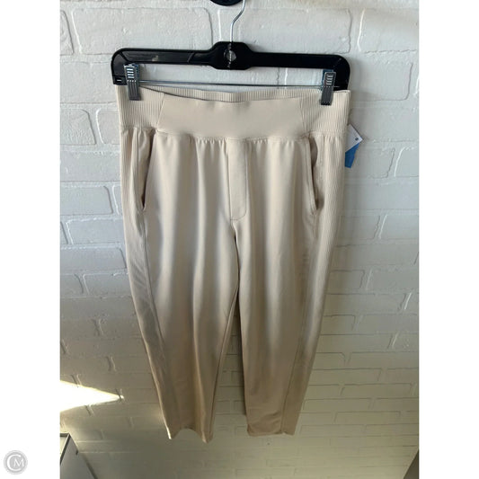 Athletic Pants By Old Navy In Cream, Size: 8