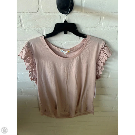 Top Sleeveless By C And C In Pink, Size: Xl