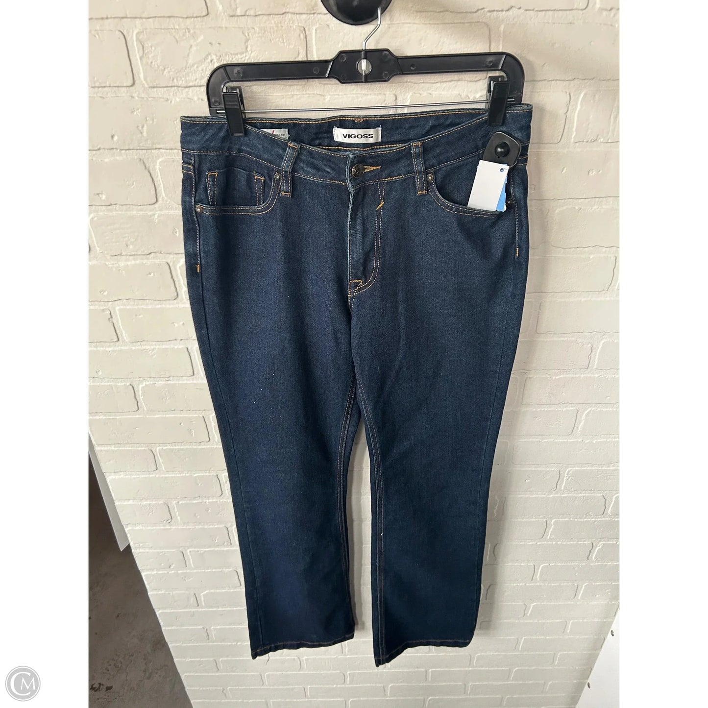 Jeans Boot Cut By Vigoss In Blue Denim, Size: 6