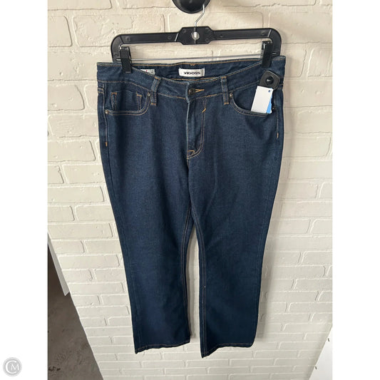 Jeans Boot Cut By Vigoss In Blue Denim, Size: 6
