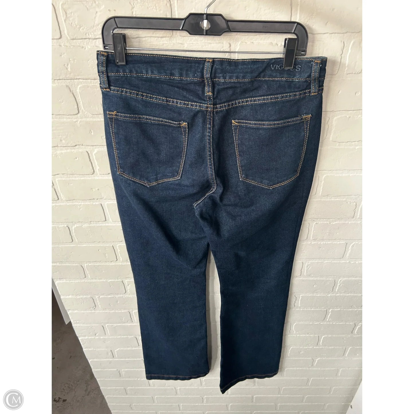 Jeans Boot Cut By Vigoss In Blue Denim, Size: 6