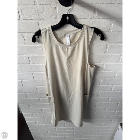 Athletic Dress By Apana In Cream, Size: M