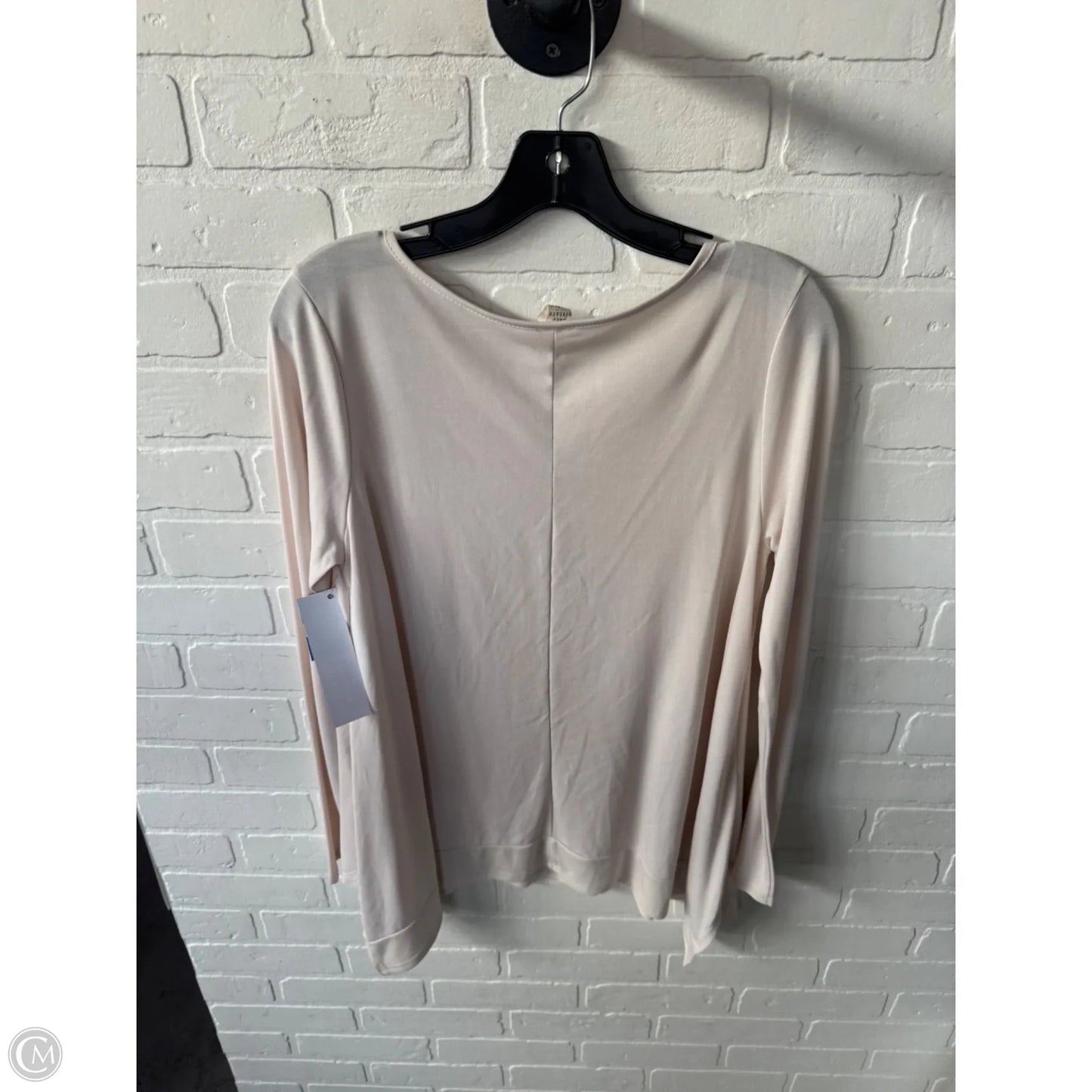 Top Long Sleeve By Clothes Mentor In Cream, Size: S