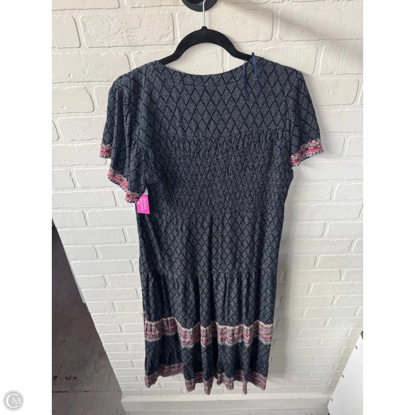 Dress Casual Maxi By Knox Rose In Blue & White, Size: S