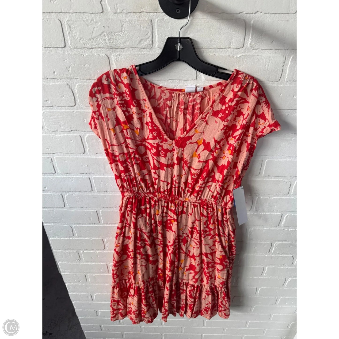Dress Casual Midi By Gap In Orange, Size: S