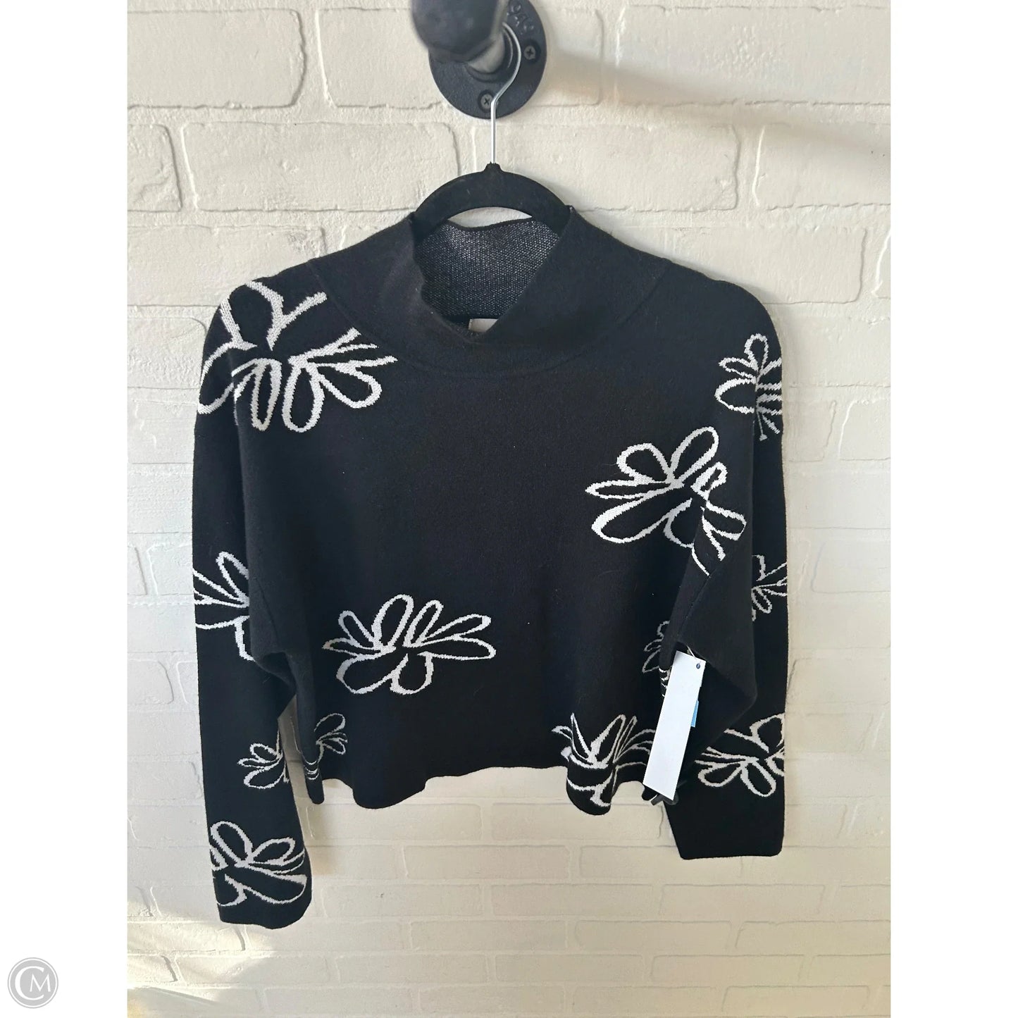 Sweater By Industry In Black & White, Size: L