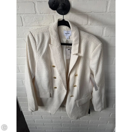 Blazer By Nine West In Cream, Size: L