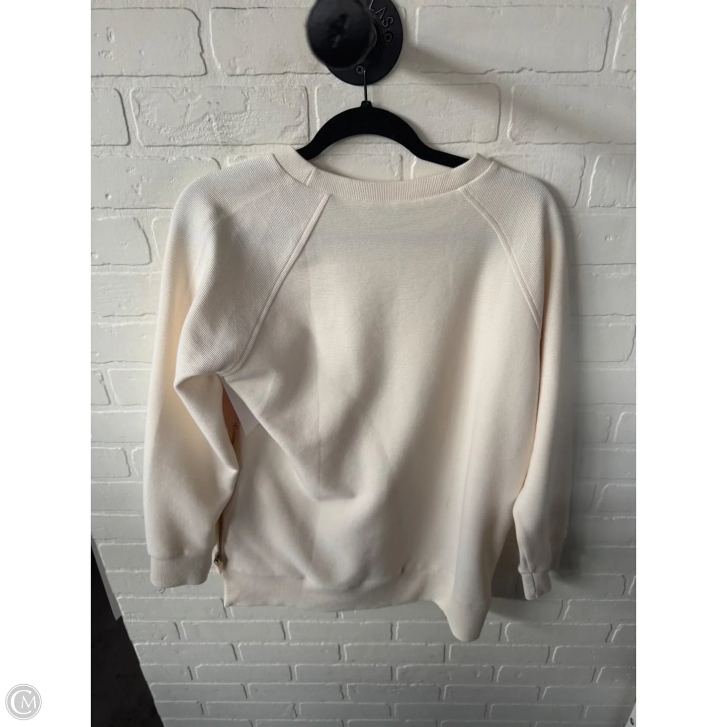 Top Long Sleeve By Clothes Mentor In Cream, Size: S