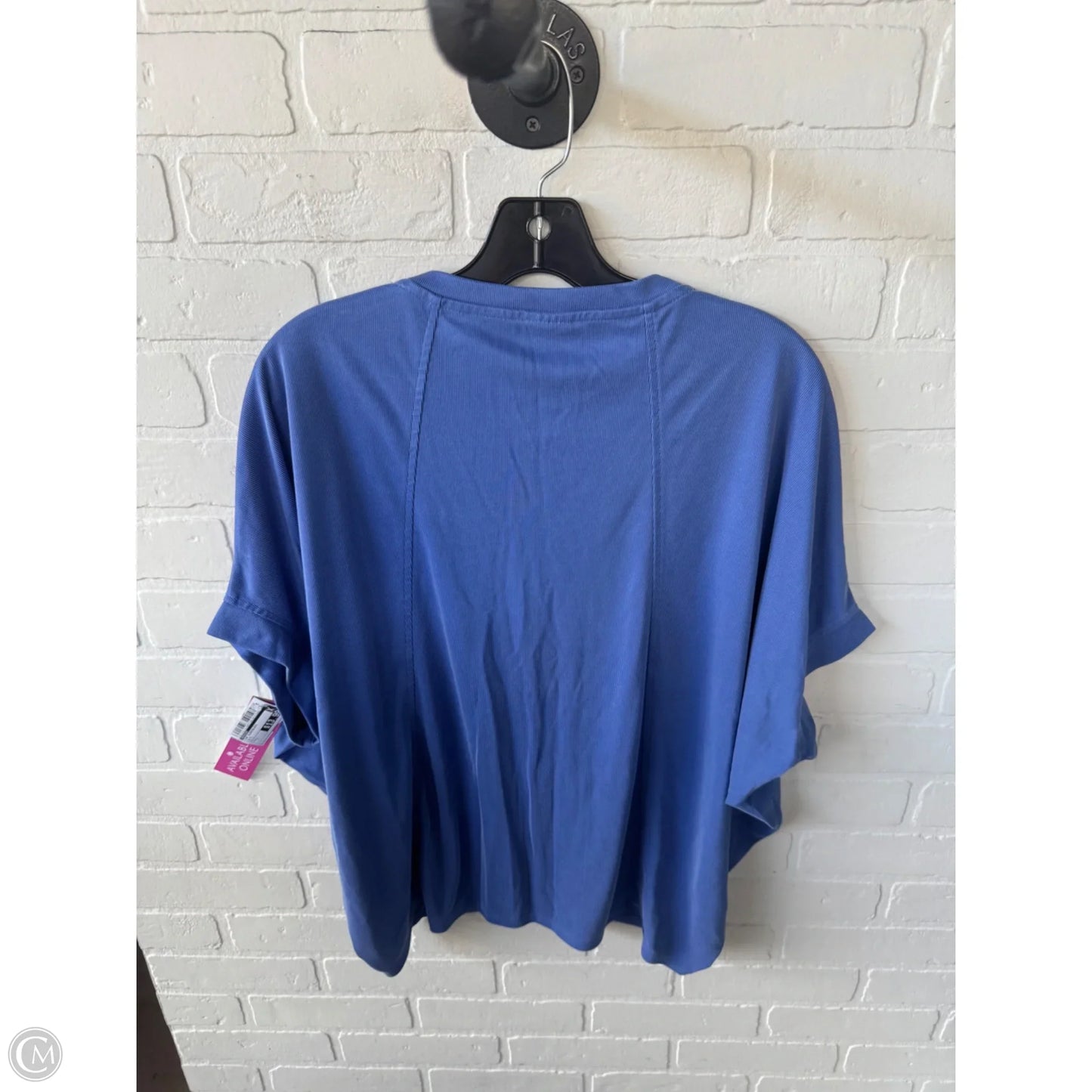 Top Sleeveless By Chicos In Blue, Size: L