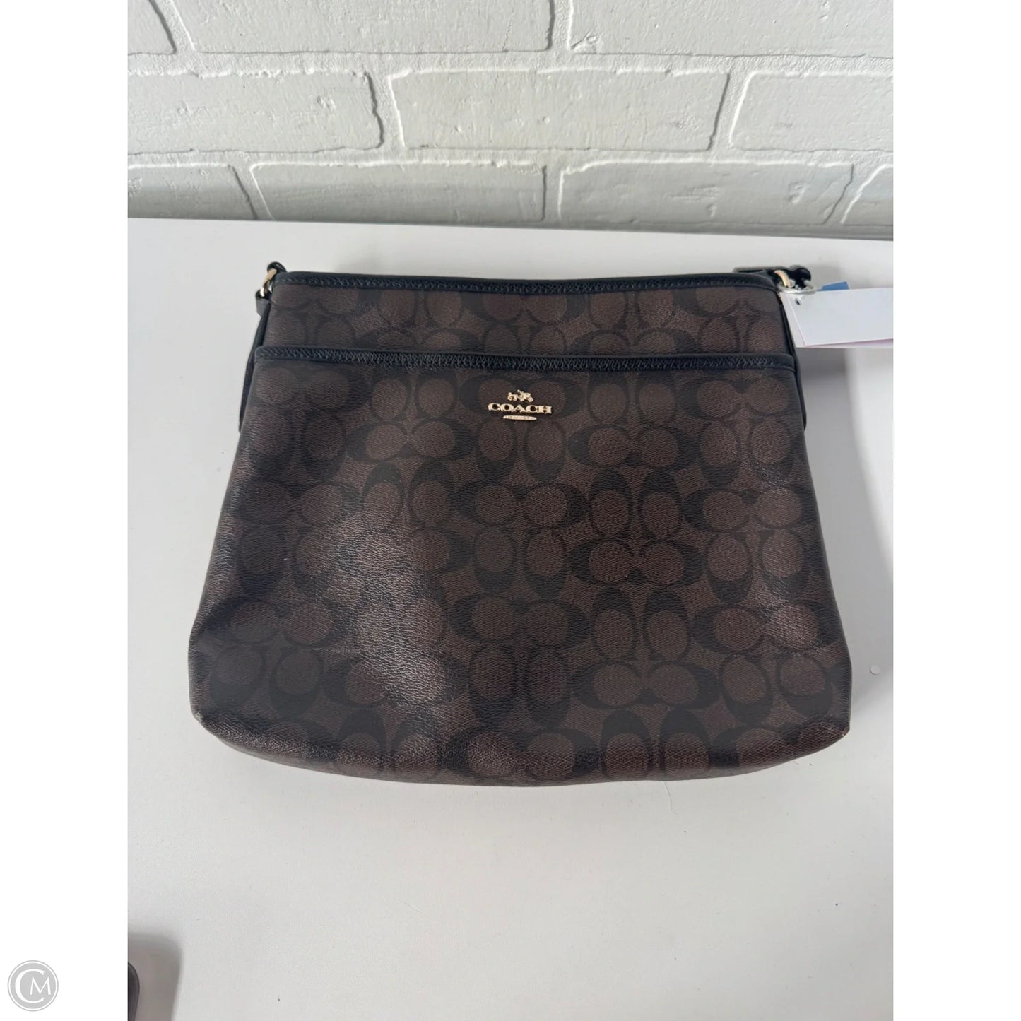 Crossbody Designer By Coach, Size: Medium