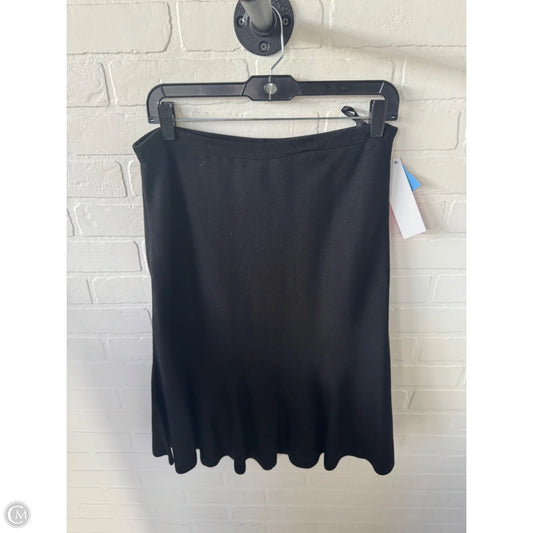 Skirt Midi By Eileen Fisher In Black, Size: 4