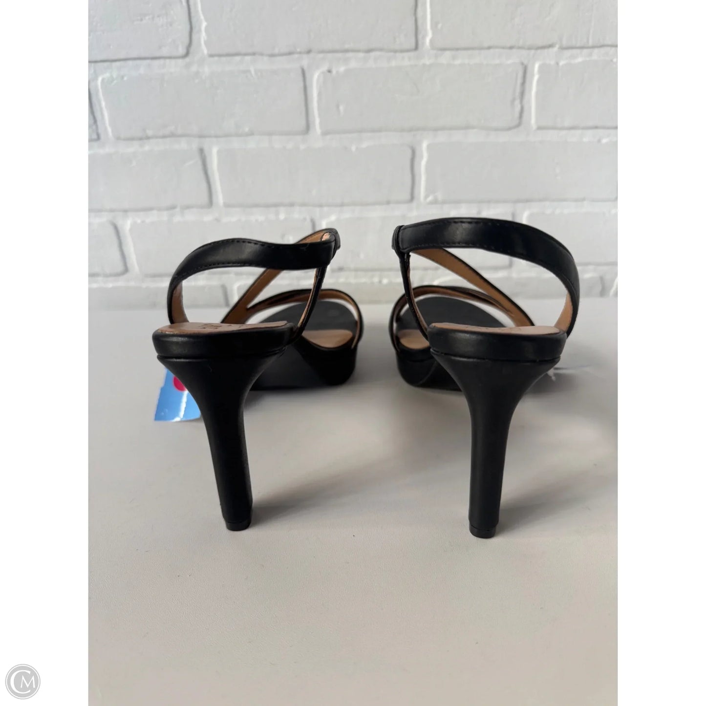 Sandals Heels Stiletto By Naturalizer In Black, Size: 8