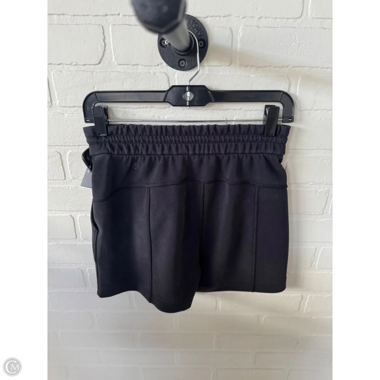 Athletic Shorts By Lululemon In Black, Size: 4