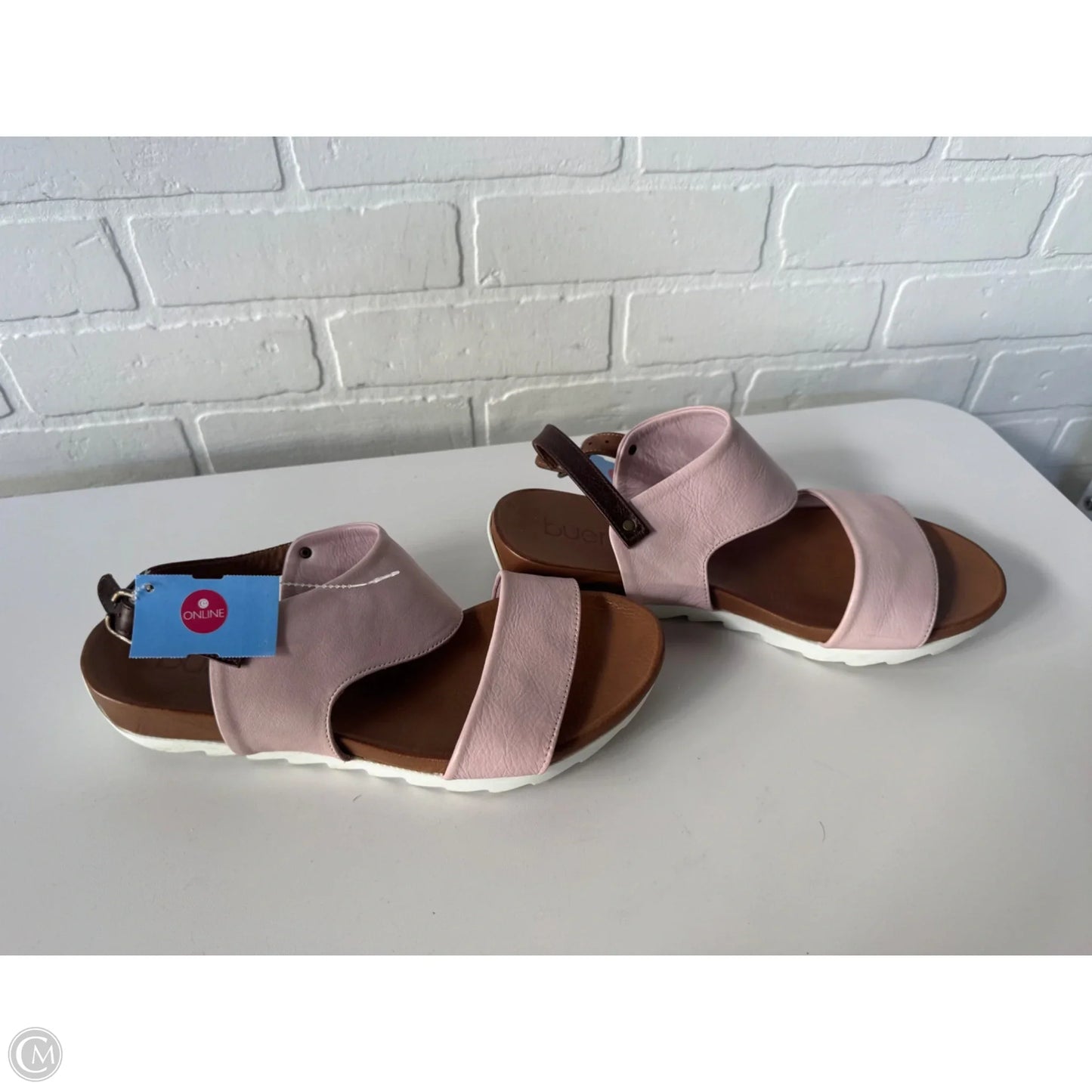 Sandals Flats By Bueno In Pink, Size: 9.5