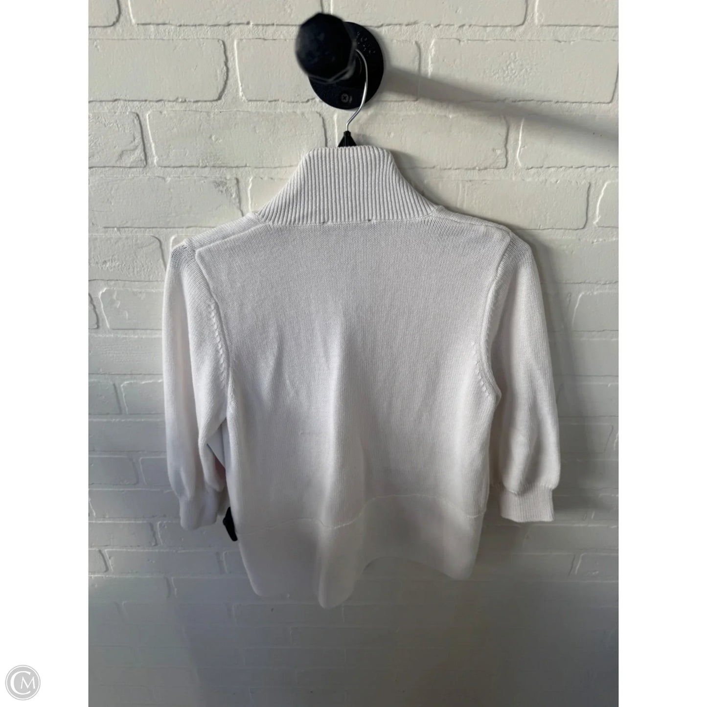 Sweater Cardigan By Ivanka Trump In White, Size: L