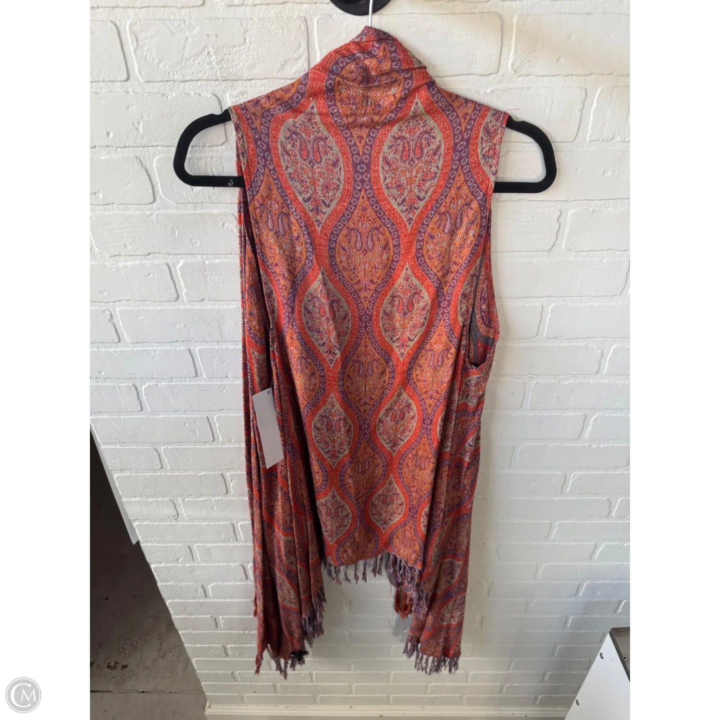 Vest Other By Soft Surroundings In Orange & Purple, Size: Osfm