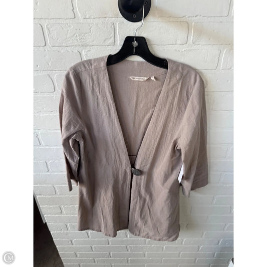 Jacket Other By Soft Surroundings In Tan, Size: M