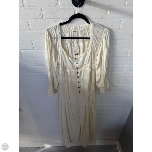 Dress Work By Free People In Cream, Size: M