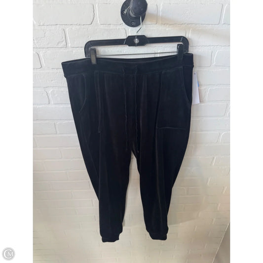 Pants Joggers By Cynthia Rowley In Black, Size: 16