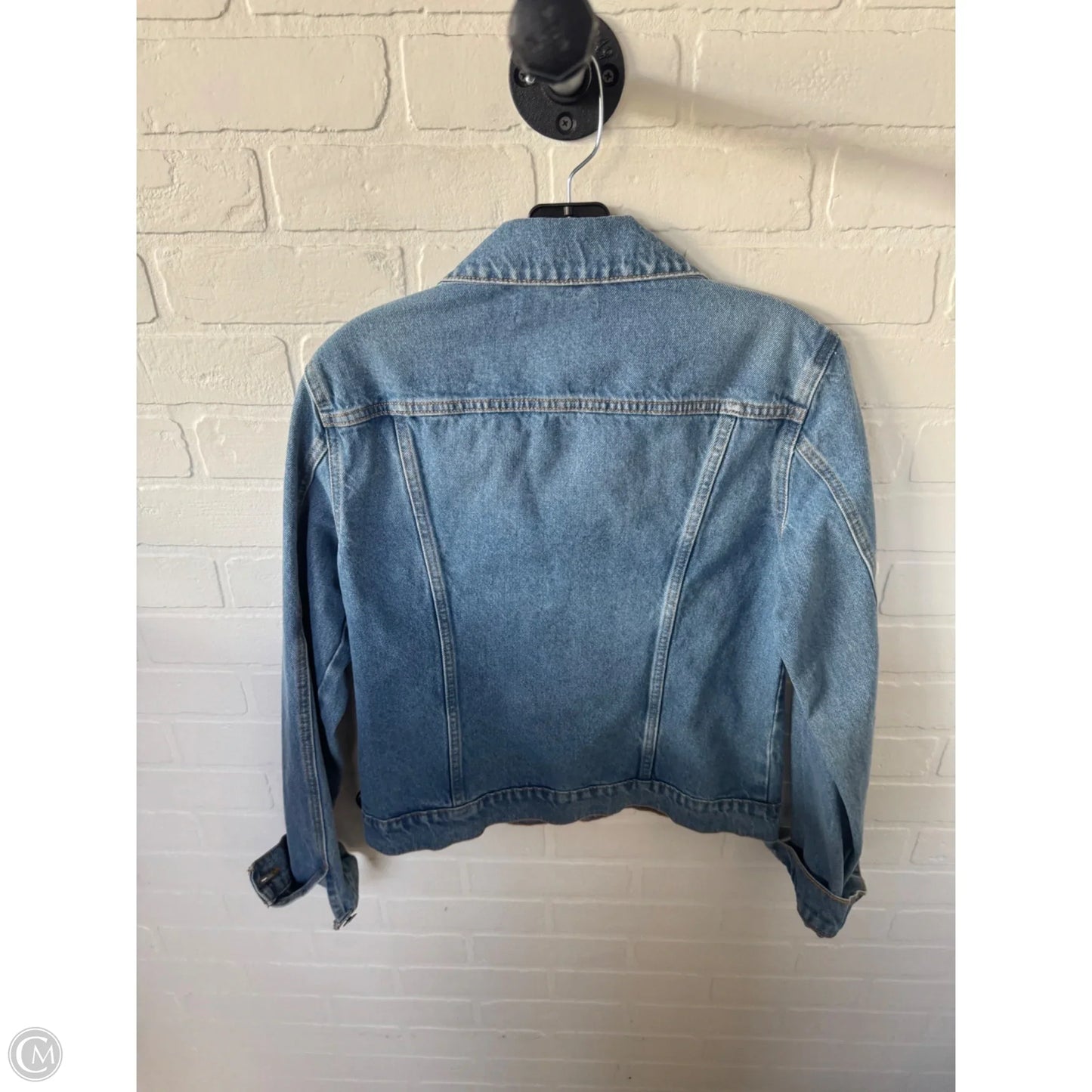 Jacket Denim By Hudson In Blue Denim, Size: S