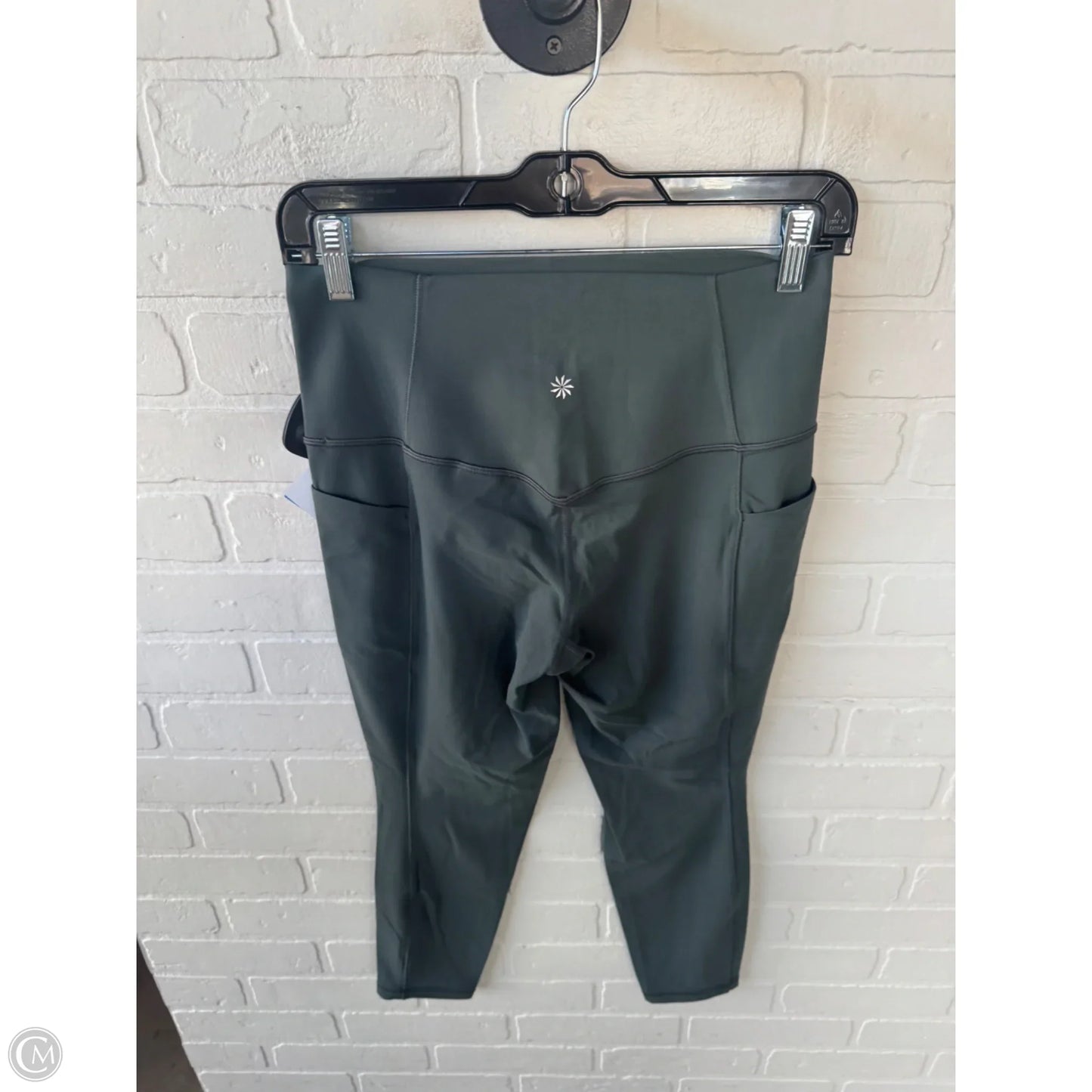 Athletic Capris By Athleta In Green, Size: 8