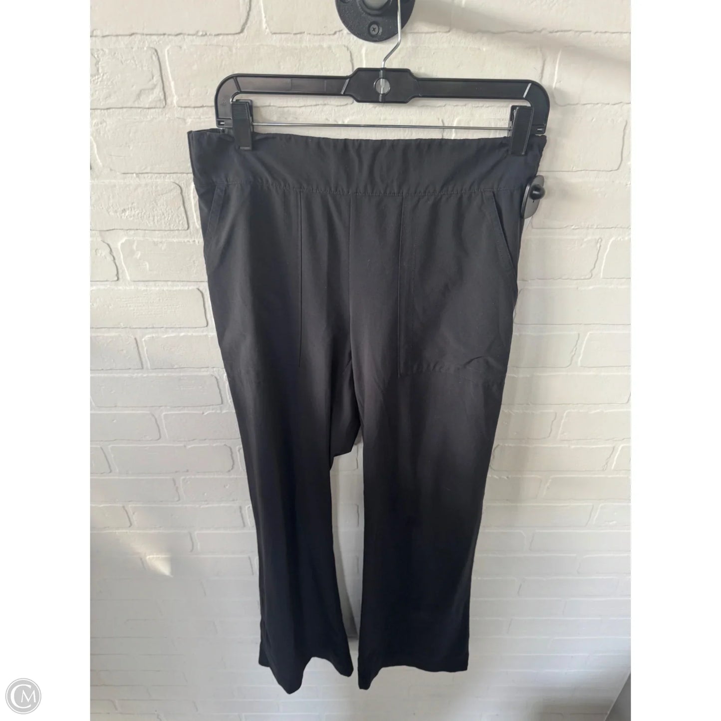Athletic Pants By Athleta In Black & Blue, Size: 8