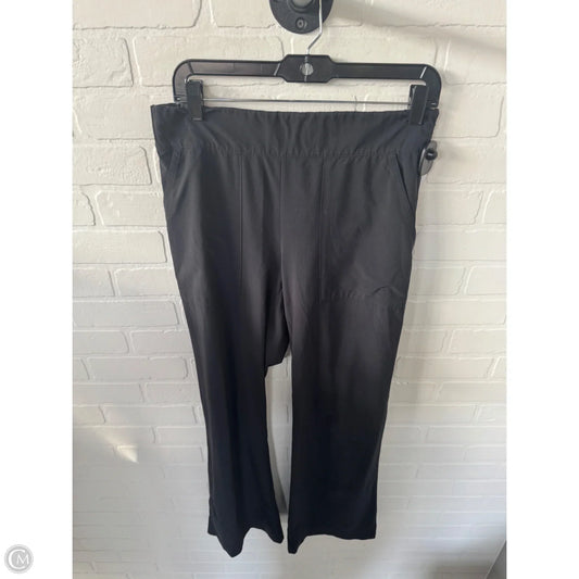 Athletic Pants By Athleta In Black & Blue, Size: 8