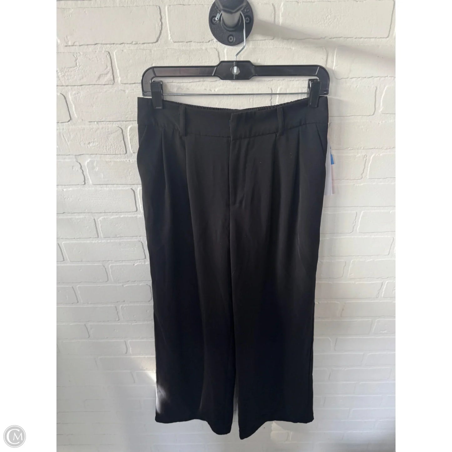 Pants Wide Leg By Cme In Black, Size: 8
