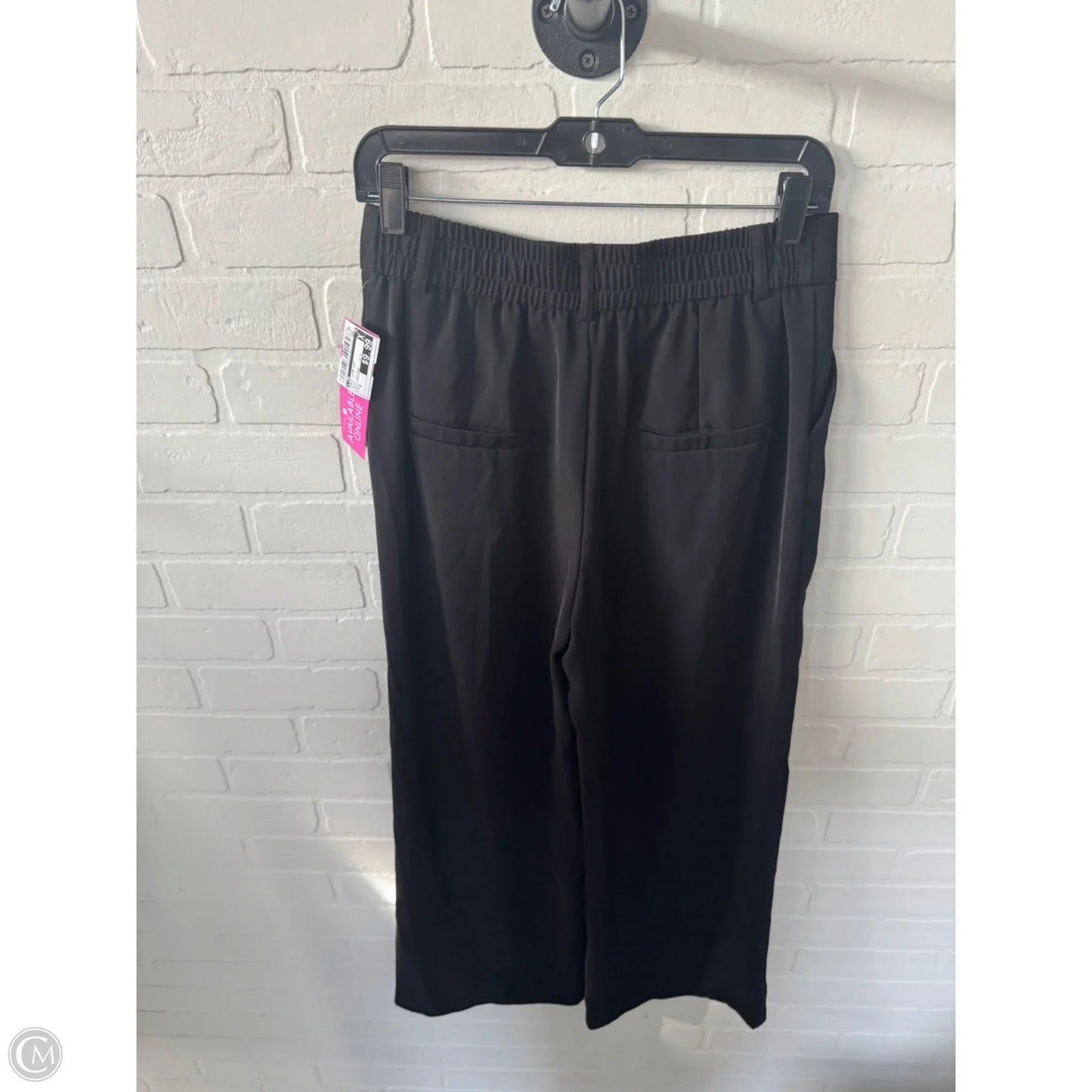Pants Wide Leg By Cme In Black, Size: 8