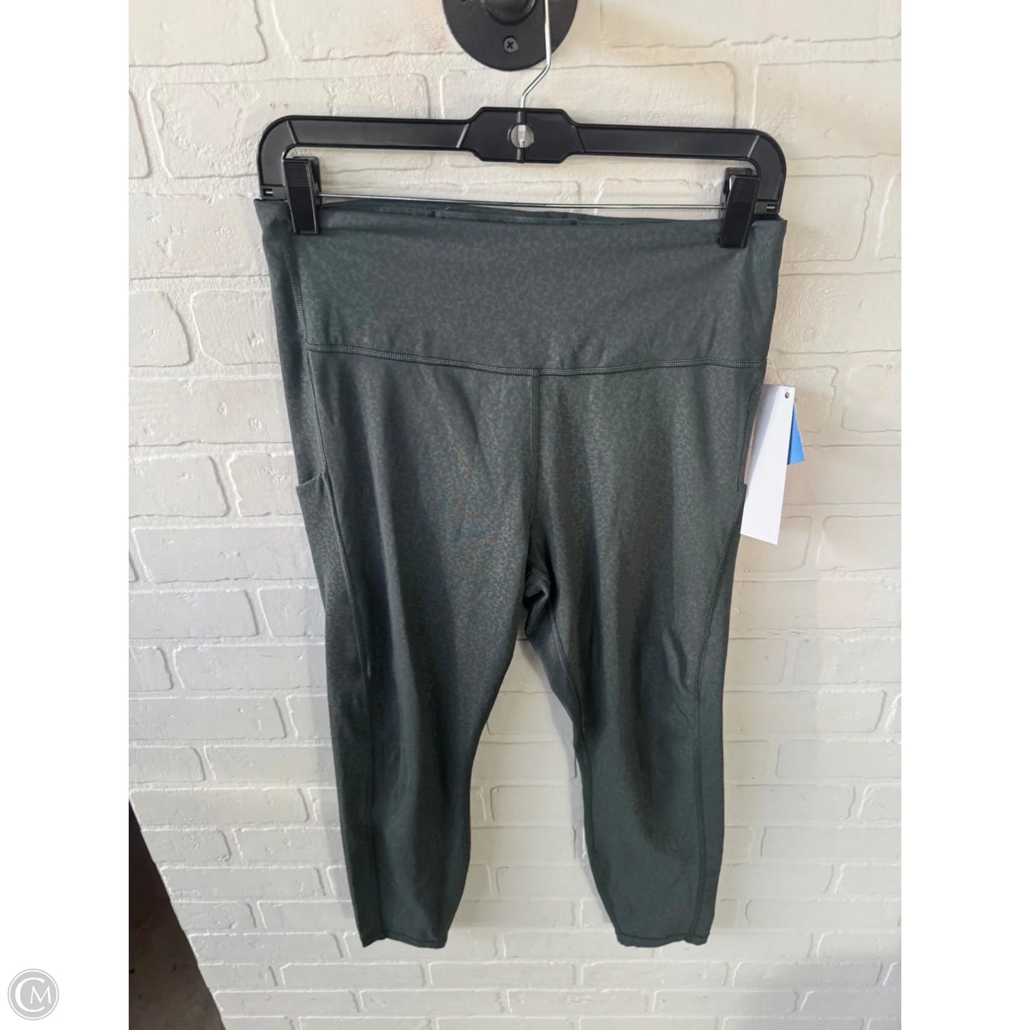 Athletic Leggings By Athleta In Green, Size: 8