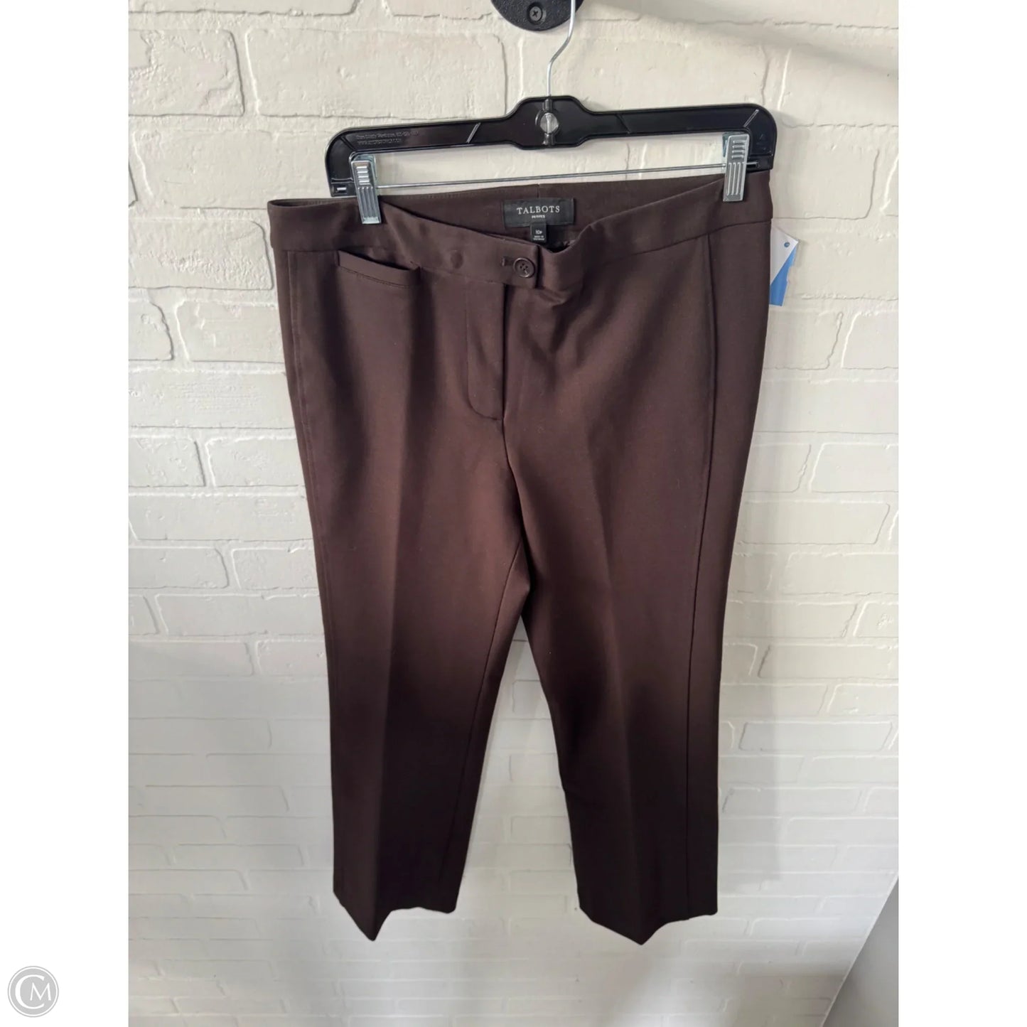 Pants Dress By Talbots In Brown, Size: 10p