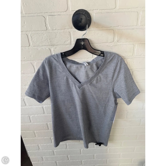 Top Sleeveless By Athleta In Grey & White, Size: L