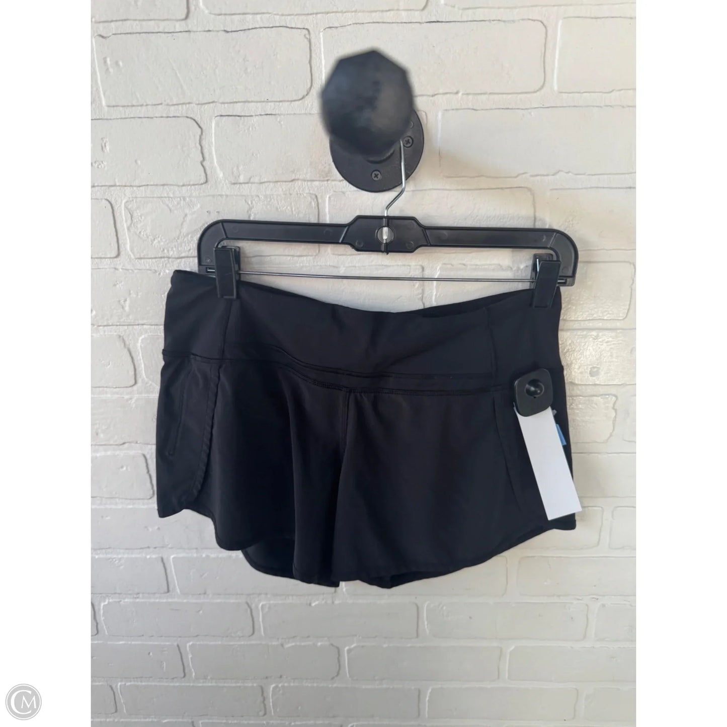 Athletic Shorts By Lululemon In Black, Size: 6
