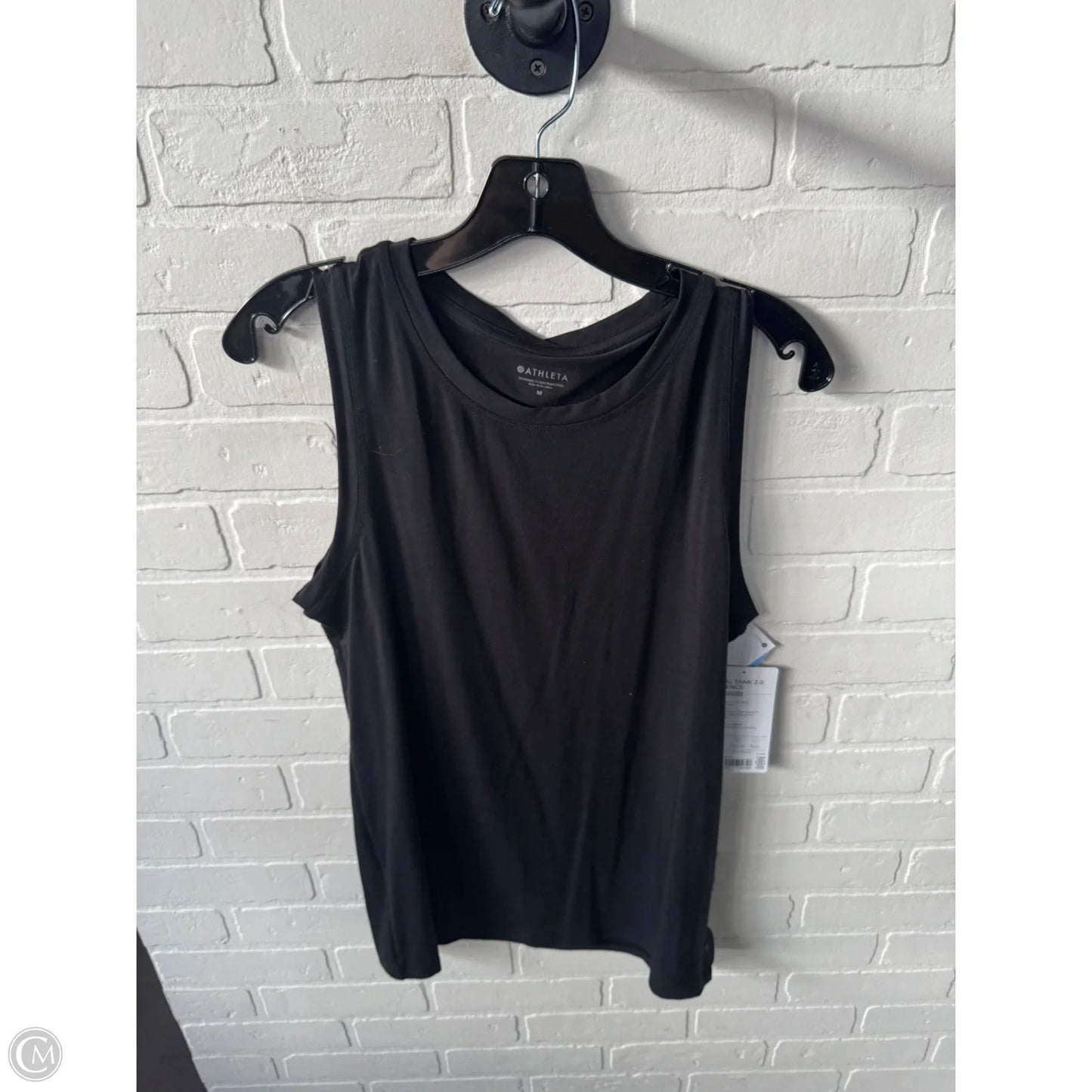 Athletic Tank Top By Athleta In Black, Size: M