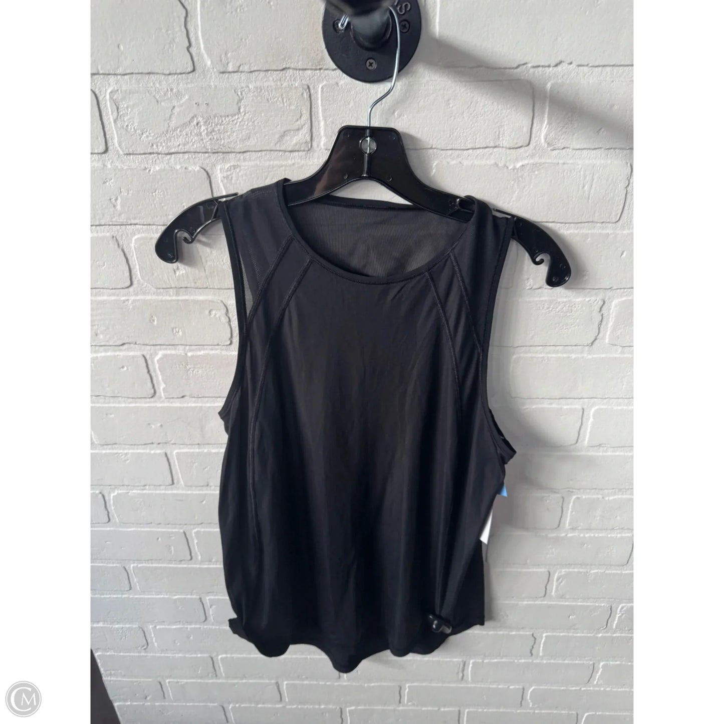 Athletic Tank Top By Lululemon In Black, Size: S