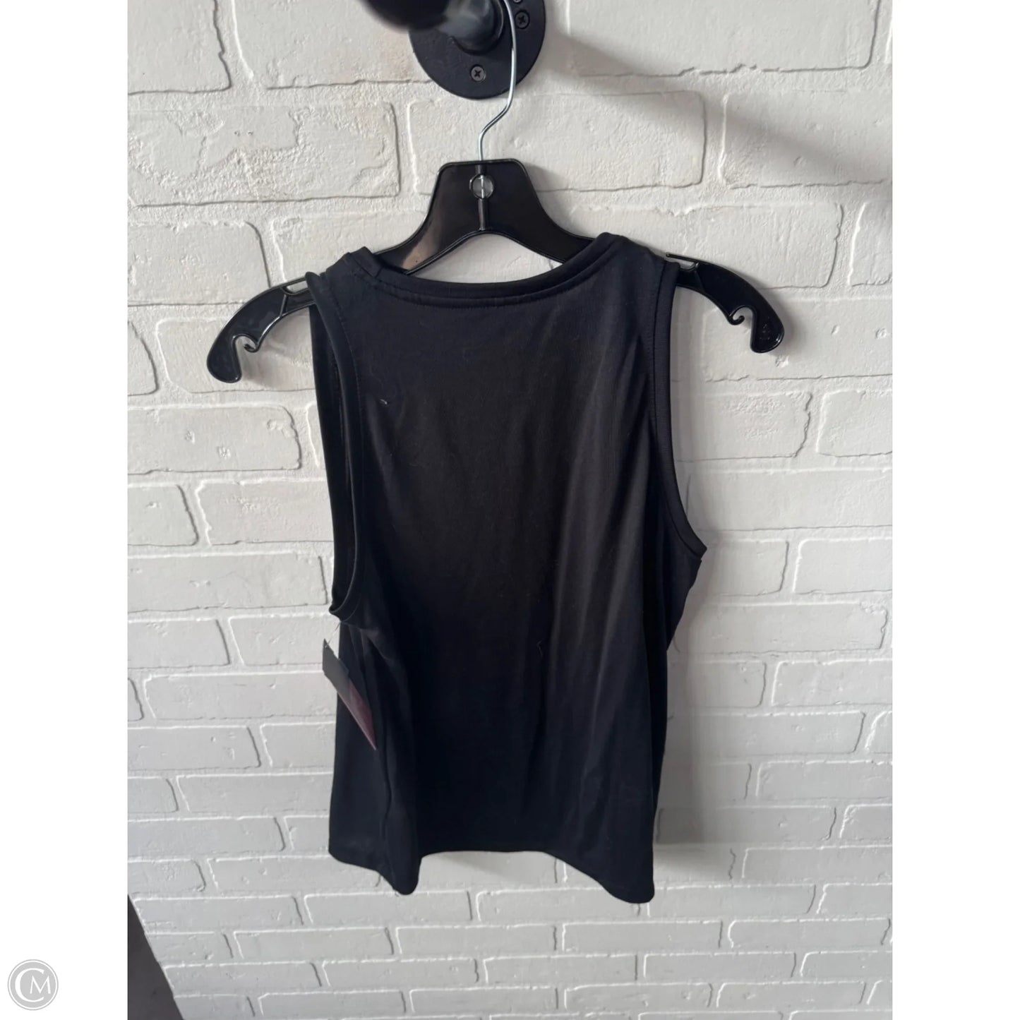 Athletic Tank Top By Nike In Black, Size: M